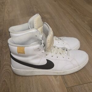 Nike White and Black Athletic Shoes